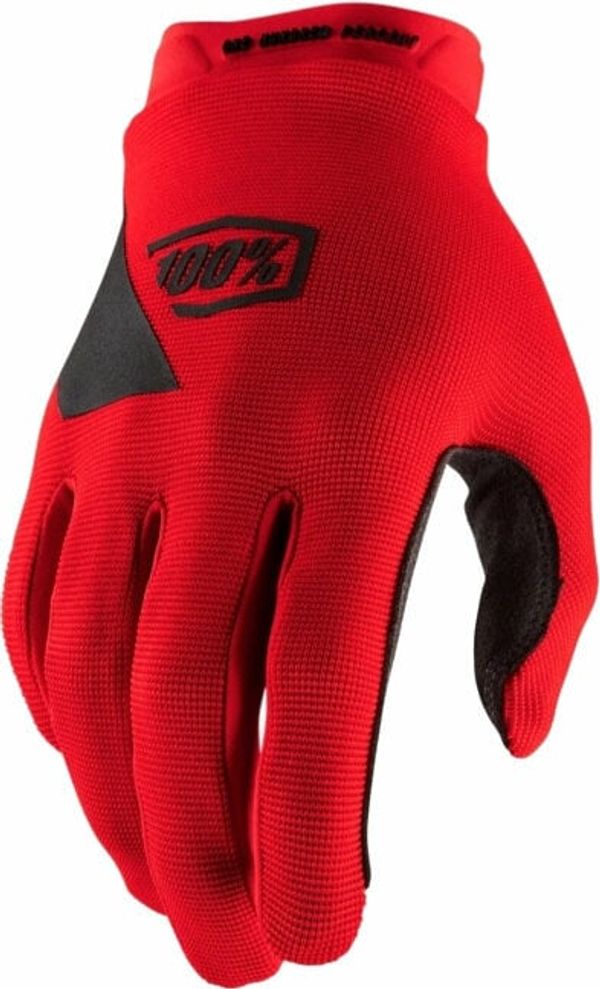 100% 100% Ridecamp Gloves Red M Kolesarske rokavice