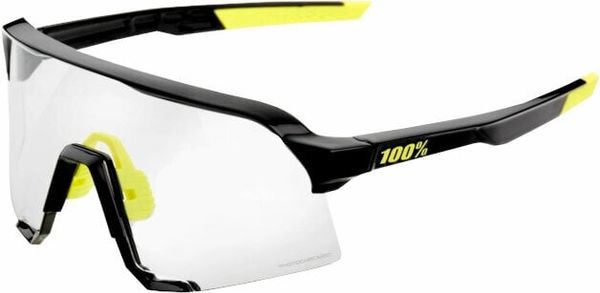 100% 100% S3 Gloss Black/Photochromic Kolesarska očala