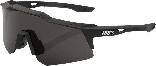 100% 100% Speedcraft XS Soft Tact Black/Smoke Lens Kolesarska očala