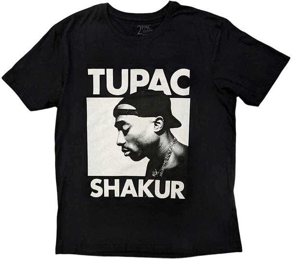 2Pac 2Pac Majica Eyes Closed Unisex Black L