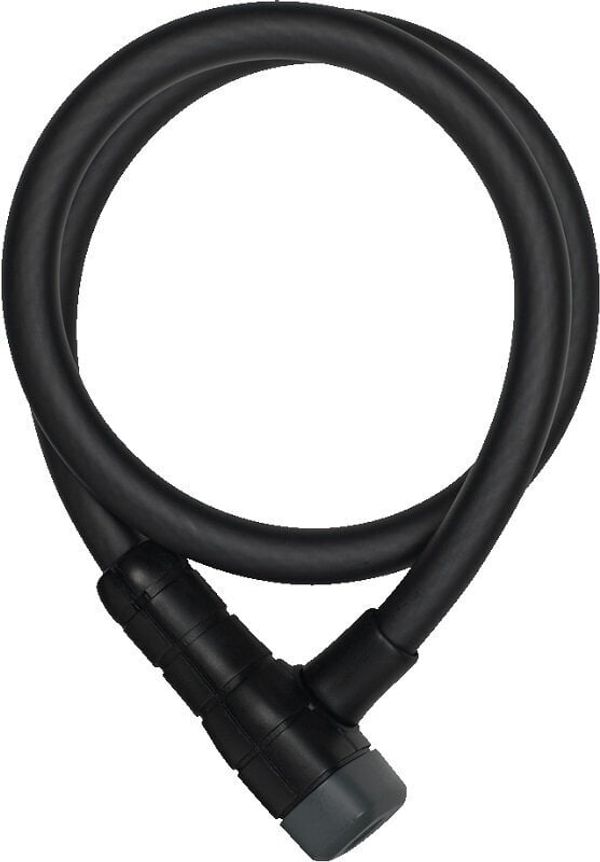 Abus Abus Racer 6421K/85 Black Jekleno vrv-Ključavnica