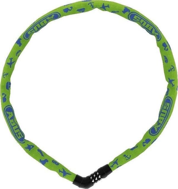 Abus Abus Steel-O-Chain 4804C/75 Lime Symbols Ključavnica -Veriga