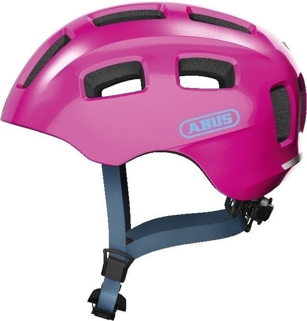 Abus Abus Youn-I 2.0 Sparkling Pink S Otroška kolesarska čelada