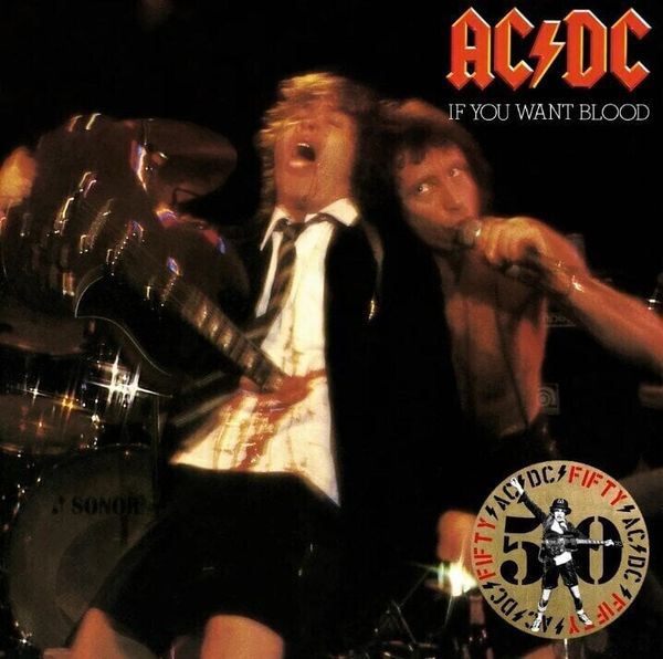 AC/DC AC/DC - If You Want Blood You've Got it (Gold Coloured) (Anniversary Edition) (LP)