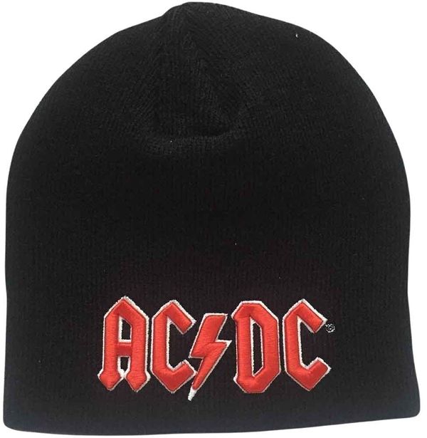 AC/DC AC/DC Kapa Red 3D Logo Black