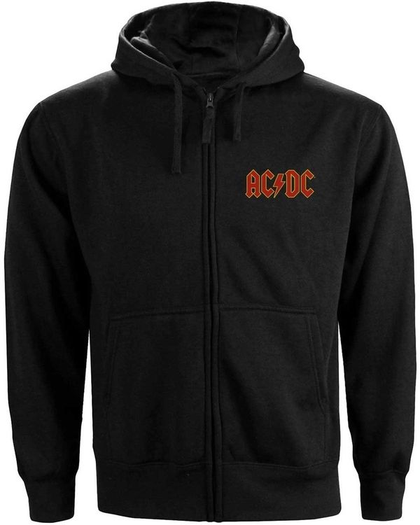 AC/DC AC/DC Kapuco Logo Black 2XL