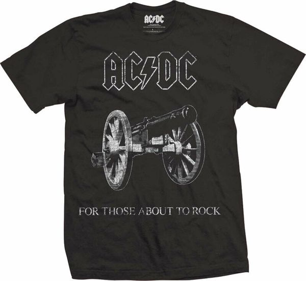AC/DC AC/DC Majica About To Rock Black L