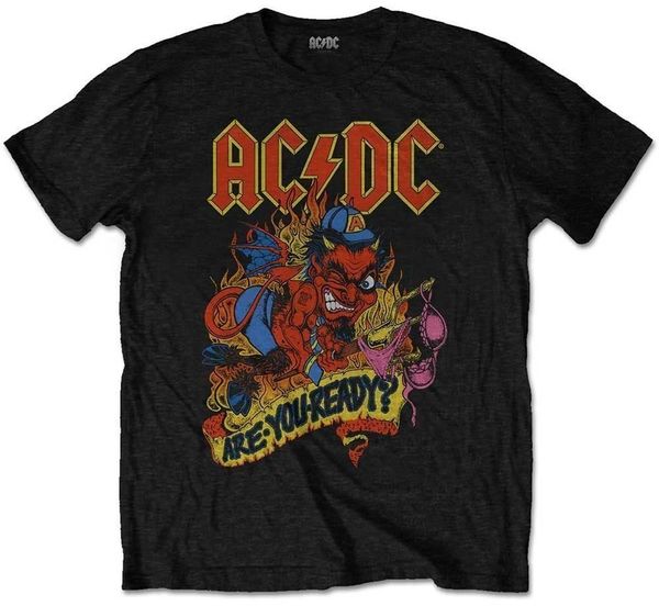 AC/DC AC/DC Majica Are You Ready? Unisex Black 2XL