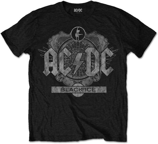 AC/DC AC/DC Majica Black Ice Unisex Black 2XL