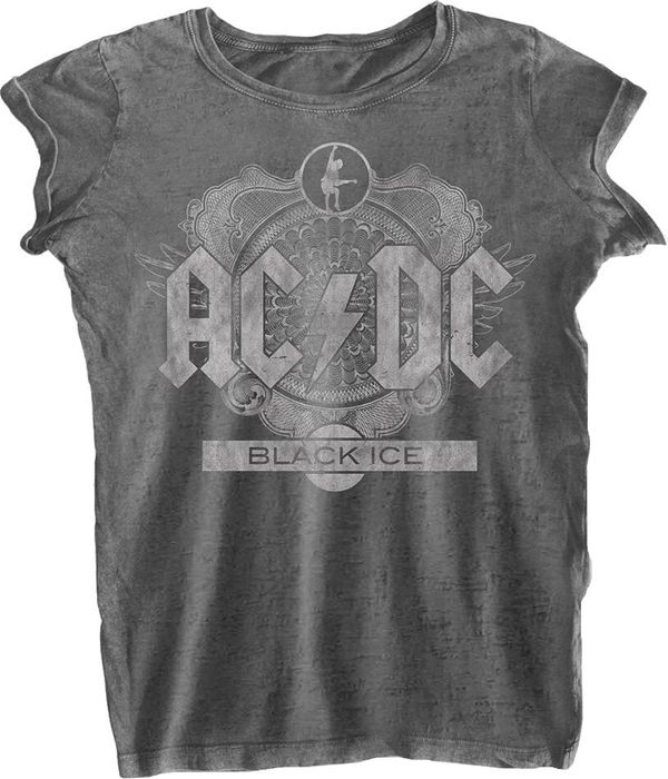 AC/DC AC/DC Majica Black Ice Womens Charcoal Grey M