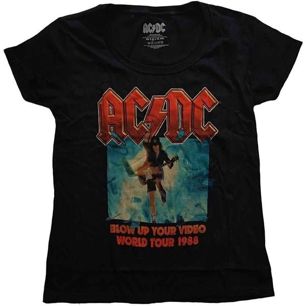 AC/DC AC/DC Majica Blow Up Your Video Womens Black 2XL