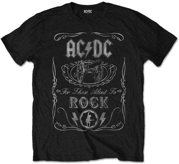 AC/DC AC/DC Majica Cannon Swig Vintage Black XL