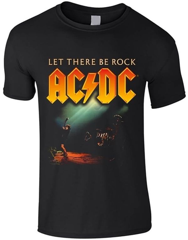 AC/DC AC/DC Majica Let There Be Rock Black L