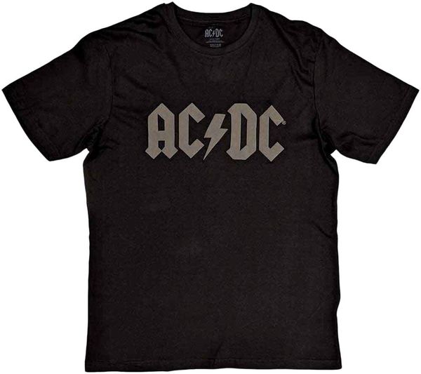 AC/DC AC/DC Majica Logo Hi-Build Unisex Black 2XL