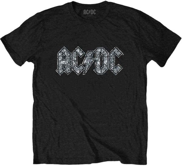 AC/DC AC/DC Majica Logo Unisex Black 2XL