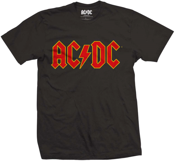 AC/DC AC/DC Majica Logo Unisex Black S