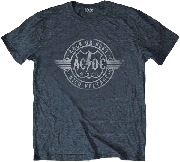 AC/DC AC/DC Majica Rock or Bust Unisex Heather Grey XL