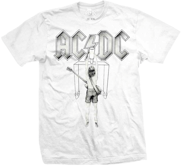 AC/DC AC/DC Majica Switch Unisex White L