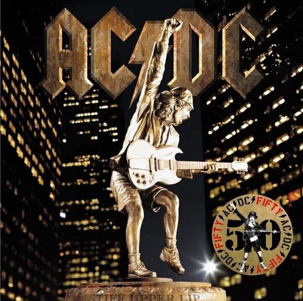 AC/DC AC/DC - Stiff Upper Lip (Gold Coloured) (Anniversary Edition) (LP)