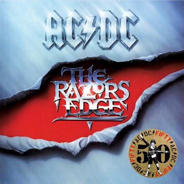 AC/DC AC/DC - The Razor's Edge (Gold Metallic Coloured) (Limited Edition) (LP)