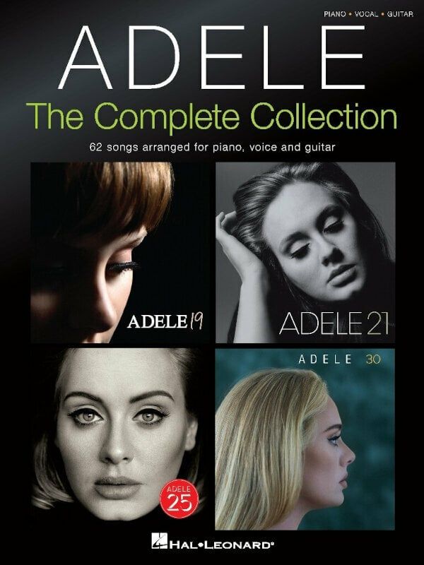 Adele Adele The Complete Colection: Piano, Vocal and Guitar Notna glasba