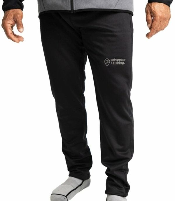 Adventer & fishing Adventer & fishing Hlače Warm Prostretch Pants Titanium/Black XL