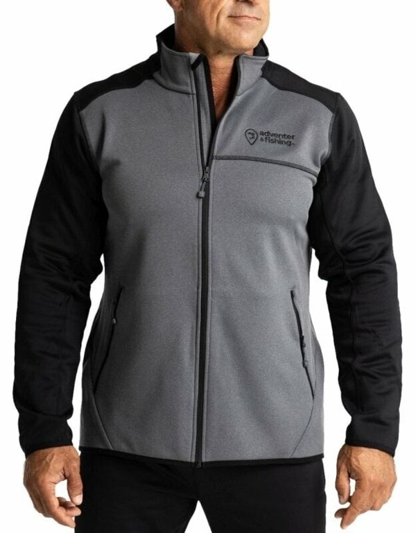 Adventer & fishing Adventer & fishing Jopa Warm Prostretch Sweatshirt Titanium/Black M