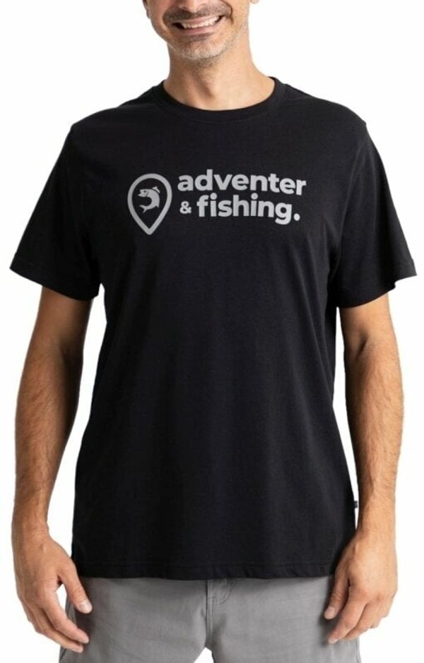 Adventer & fishing Adventer & fishing Majica Short Sleeve T-shirt Black 2XL