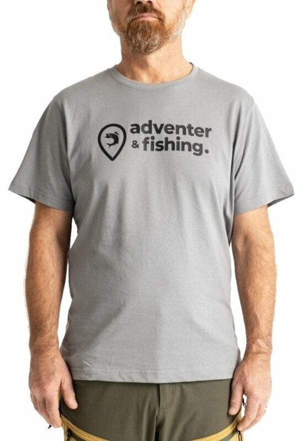 Adventer & fishing Adventer & fishing Majica Short Sleeve T-shirt Titanium S