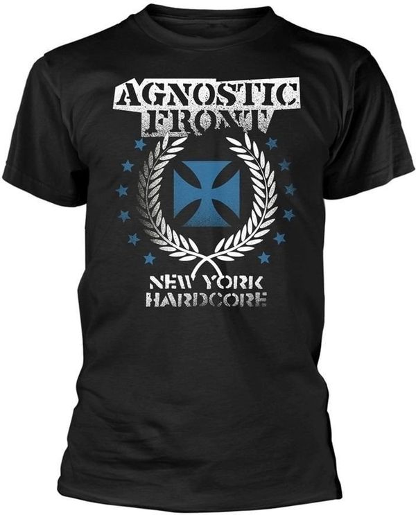 Agnostic Front Agnostic Front Majica Blue Iron Cross Black 2XL