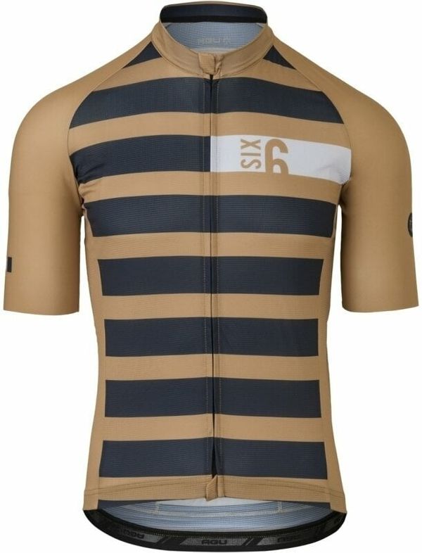 AGU AGU Classic Jersey SS V SIX6 Men Jersey Classic Toffee XL