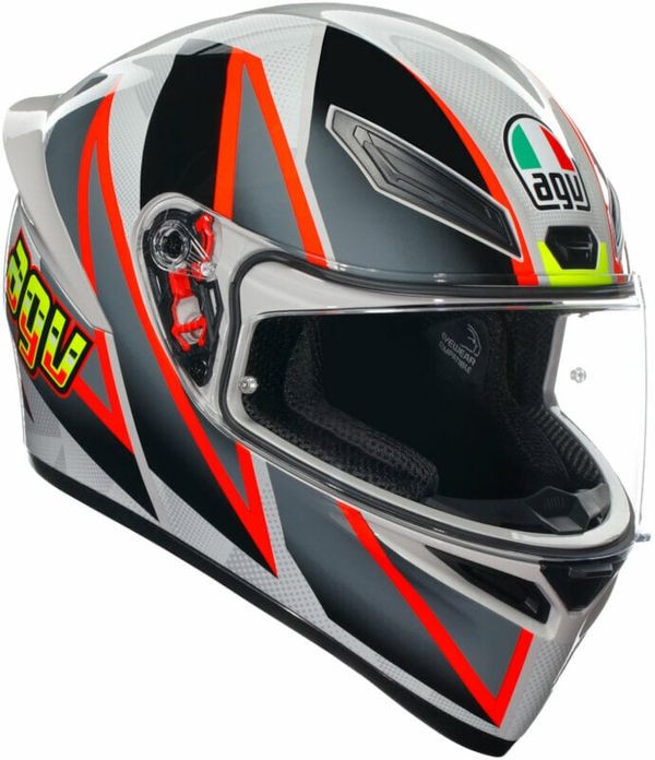 AGV AGV K1 S Blipper Grey/Red L Čelada