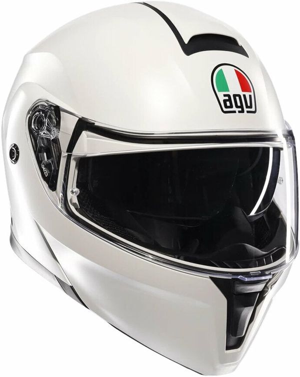 AGV AGV Streetmodular Matt Materia White XL Čelada