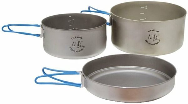 ALB forming ALB forming Titan Pro Camping Cookware Set Lonec-Ponev