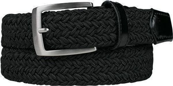 Alberto Alberto Basic Braided Mens Black 100 cm Pasovi