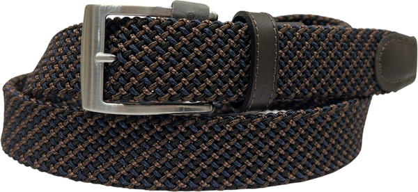 Alberto Alberto Gürtel Multicolor Braided Dark Blue/Brown 100 cm Pasovi