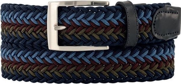 Alberto Alberto Multicolor Braided Black 100 cm Pasovi