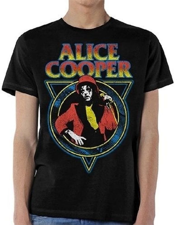 Alice Cooper Alice Cooper Majica Snake Skin Unisex Black 2XL