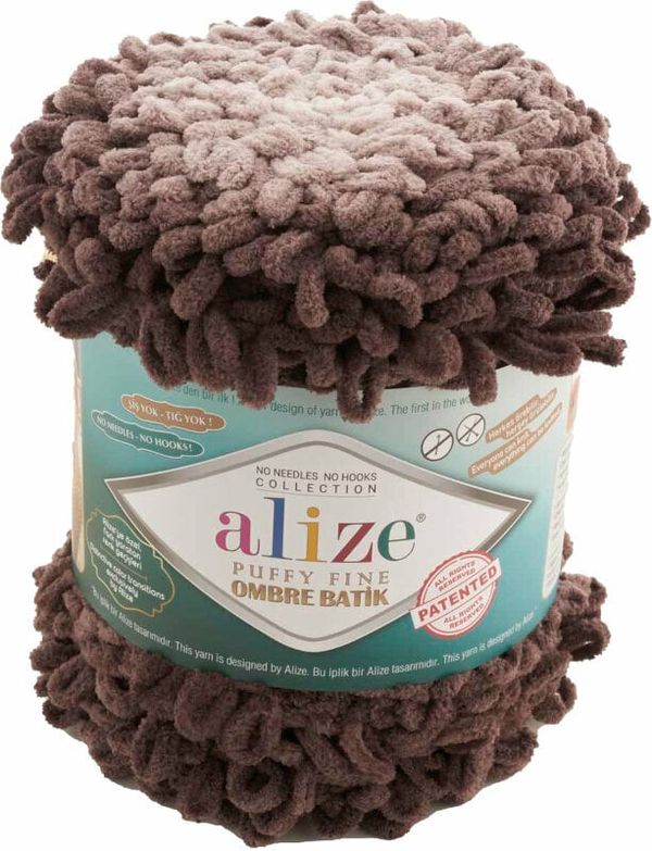 Alize Alize Puffy Fine Ombre Batik 7243 Pletilna preja