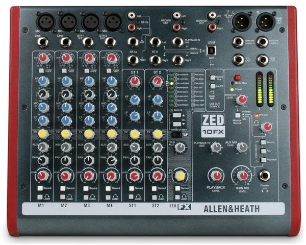 Allen & Heath Allen & Heath ZED-10FX