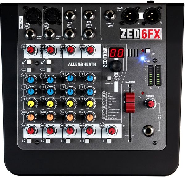 Allen & Heath Allen & Heath ZED-6FX