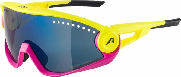 Alpina Alpina 5w1ng Pineapple/Magenta Matt/Blue Kolesarska očala