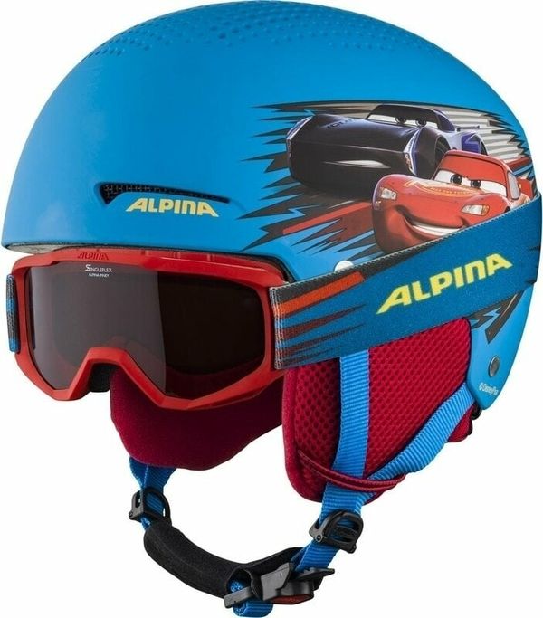 Alpina Alpina Zupo Disney Set Kid Ski Helmet Cars Matt S Smučarska čelada