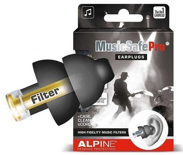 Alpine Alpine MusicSafe Pro Črna Earplugs