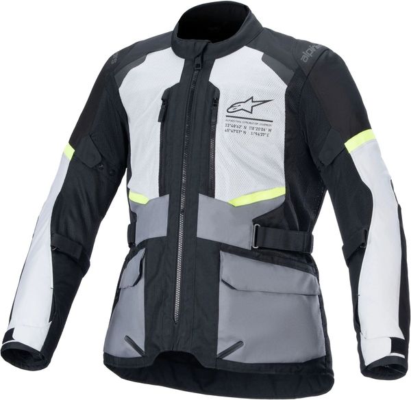 Alpinestars Alpinestars Andes Air Drystar Jacket Ice Gray/Dark Gray/Black 2XL Tekstilna jakna