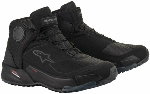 Alpinestars Alpinestars CR-X Drystar Riding Shoes Black/Black 40 Motoristični čevlji