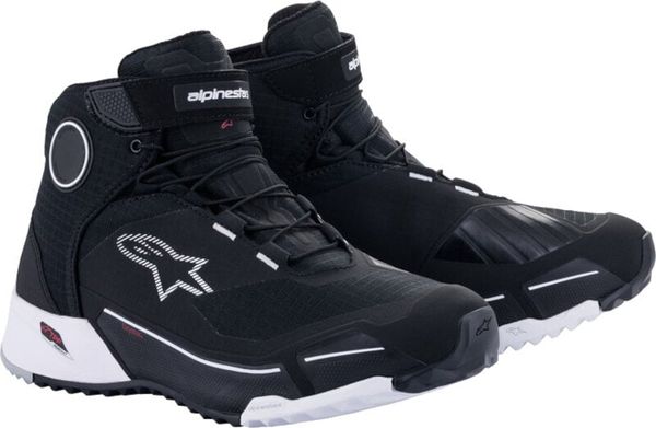 Alpinestars Alpinestars CR-X Drystar Riding Shoes Black/White 40 Motoristični čevlji