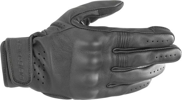 Alpinestars Alpinestars Dyno Leather Gloves Black/Black 2XL Motoristične rokavice