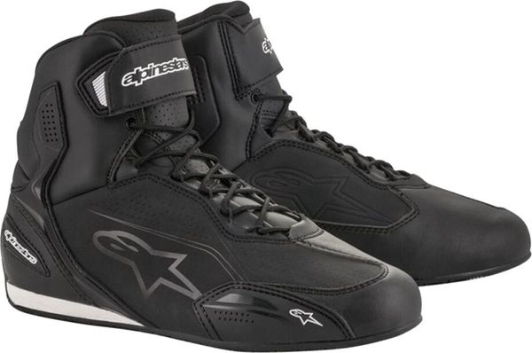 Alpinestars Alpinestars Faster-3 Shoes Black/Black 39 Motoristični čevlji