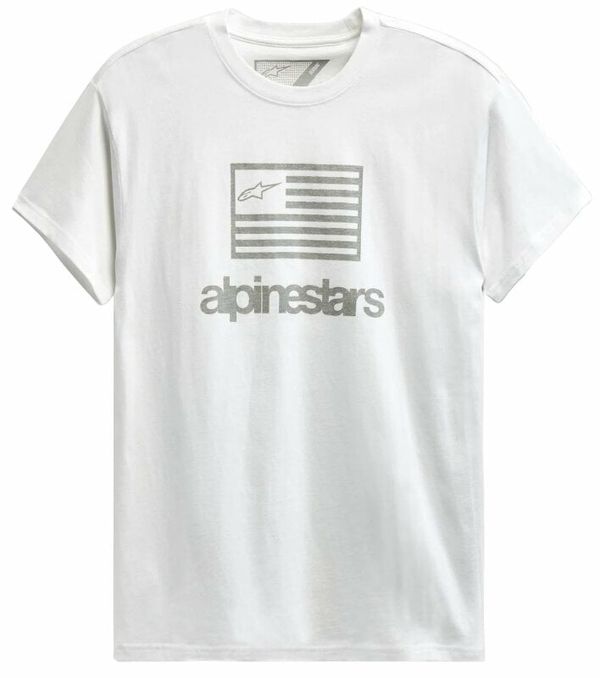 Alpinestars Alpinestars Flag Tee White 2XL Majica